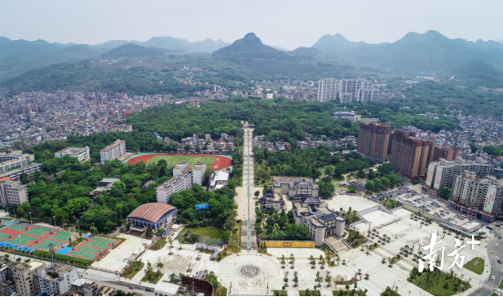 劉禹錫文化廣場。曾亮超 攝