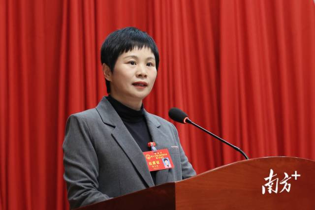 市委副書記、市長戴少枚代表市人民政府向大會作工作報告。黃瀅 攝