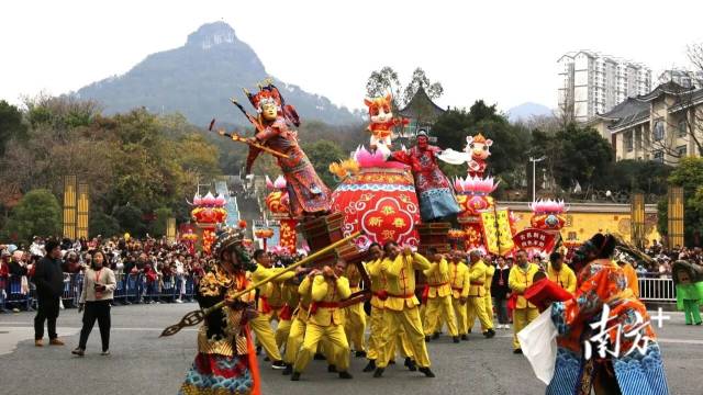 千年民俗巡游。連州融媒 供圖