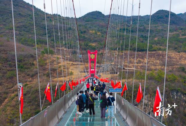 擎天玻璃橋。